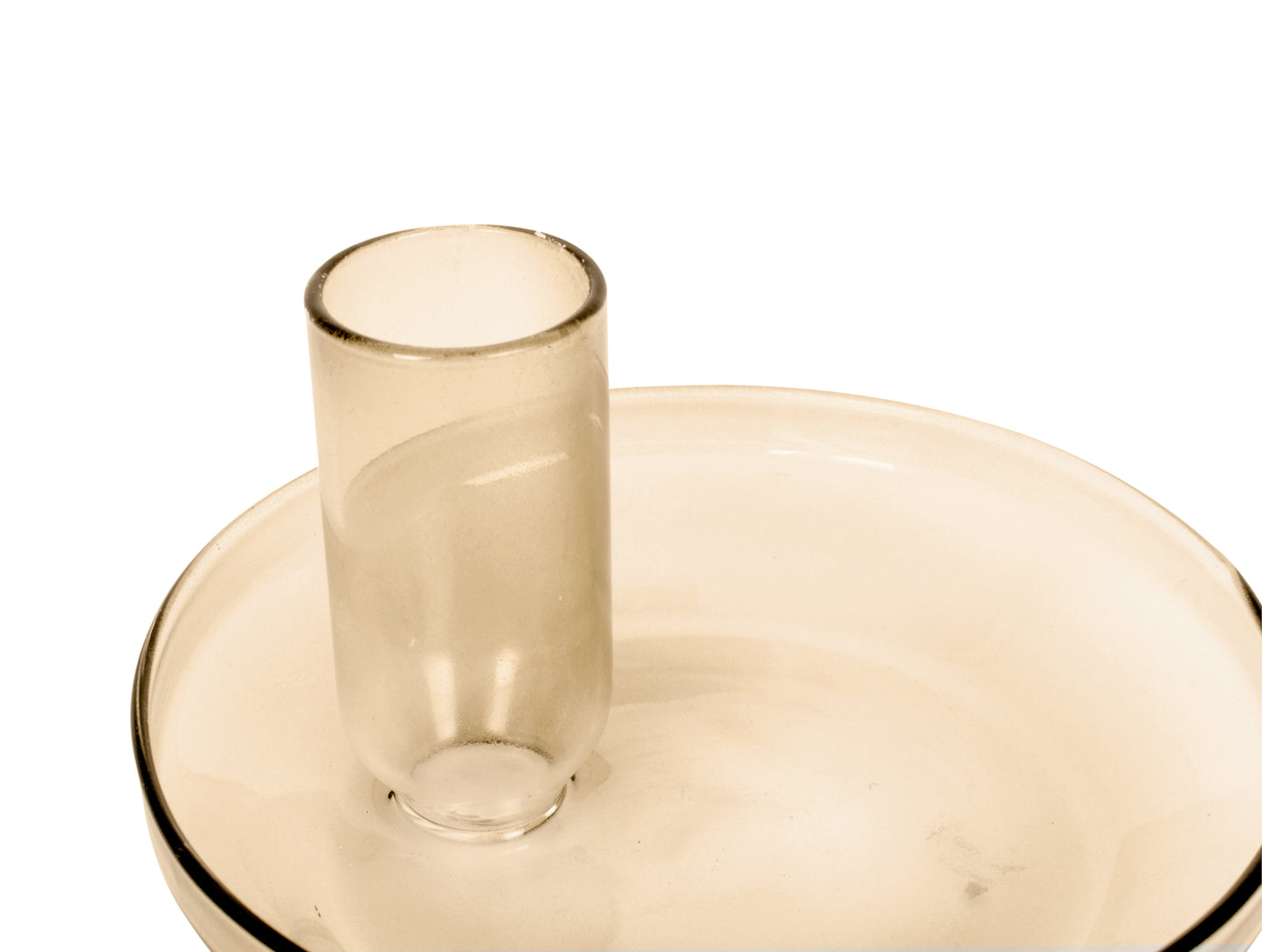 Tub Candle Holder - Sand Brown