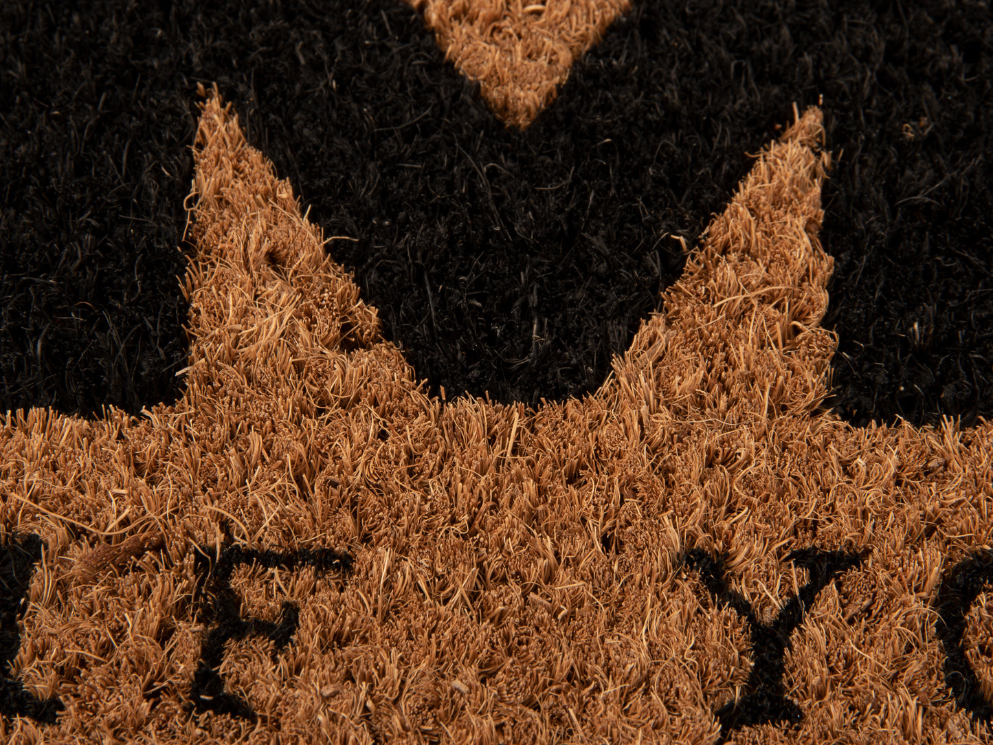 Come In Wine Doormat - Natural/Black