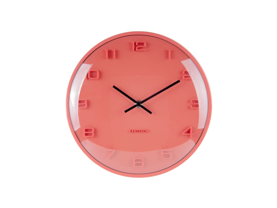 Elevated Clock - Orange