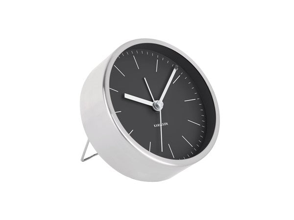 Minimal Alarm Clock - Black