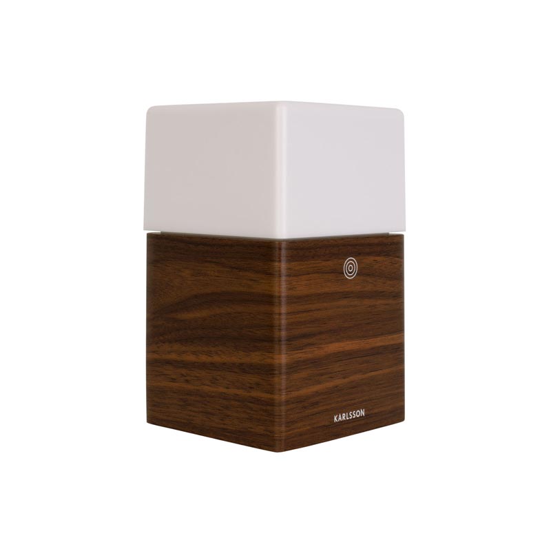 Frosted LED & Light - Dark Wood