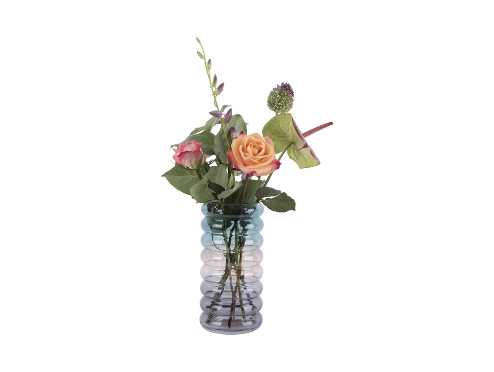 Large Glass Rings Vase
