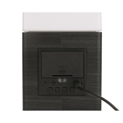 Frosted LED & Light - Black Wood