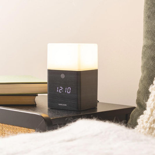 Frosted LED & Light - Black Wood