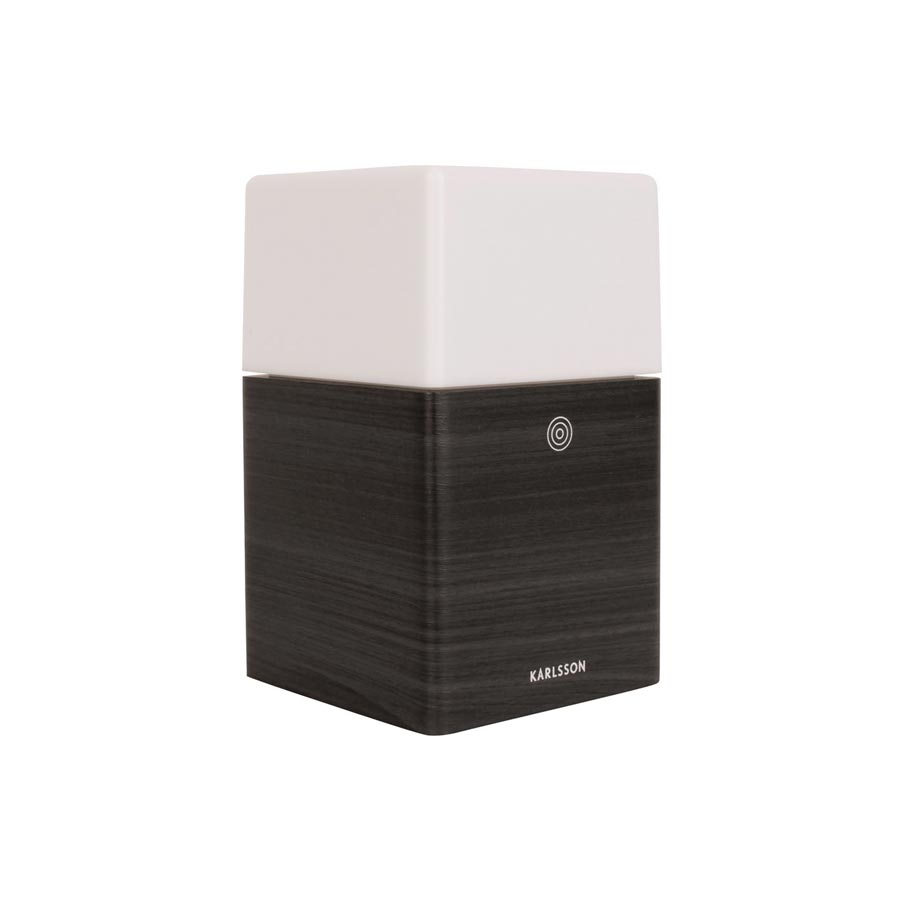 Frosted LED & Light - Black Wood