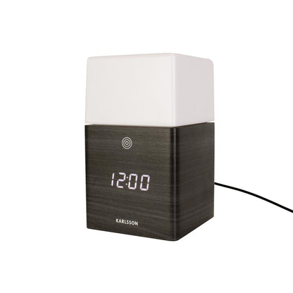 Frosted LED & Light - Black Wood