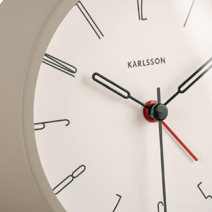 Belle Alarm Clock - Grey