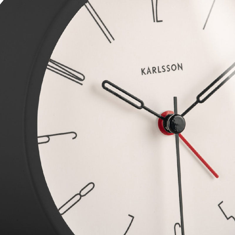 Belle Alarm Clock - Black