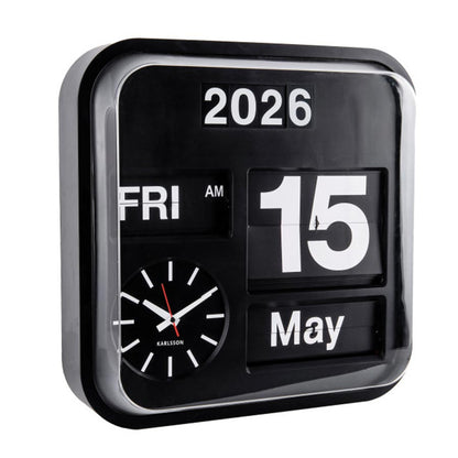 Big Flip Clock - Black