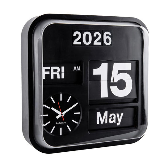 Big Flip Clock - Black