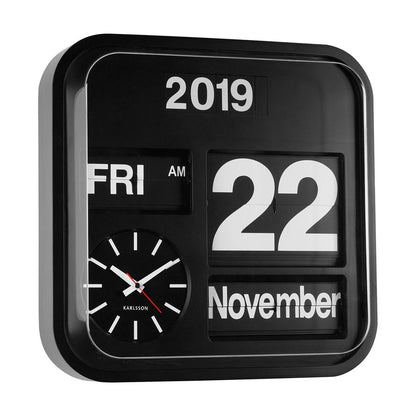 Big Flip Clock - Black