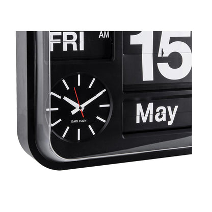 Big Flip Clock - Black