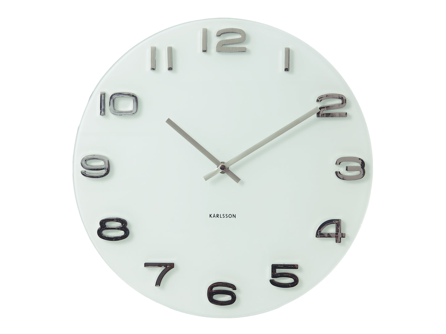 Vintage Wall Clock - White