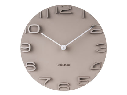 On The Edge Clock - Warm Grey [PRE-ORDER END OCT]