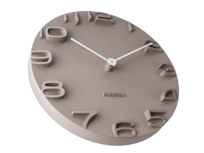 On The Edge Clock - Warm Grey [PRE-ORDER END OCT]