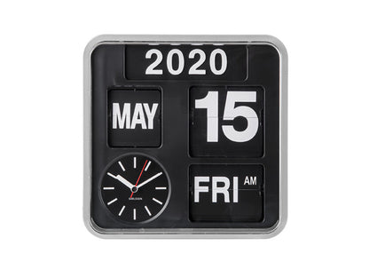 Mini Flip Clock - Silver [PRE-ORDER END OCT]