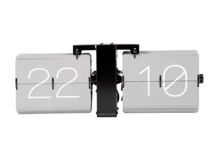Flip No Case Clock - Grey