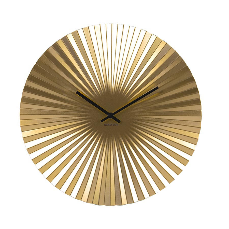 Sensu Wall Clock - Gold