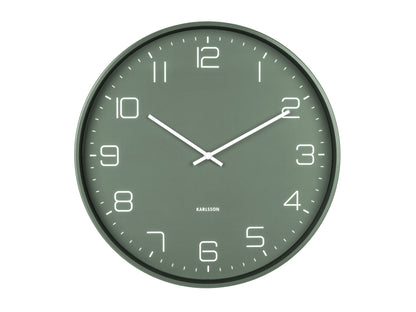 Lofty Wall Clock - Matte Green [PRE-ORDER END OCT]