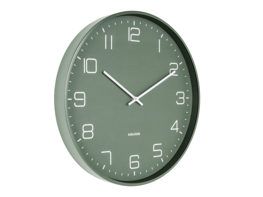 Lofty Wall Clock - Matte Green [PRE-ORDER END OCT]