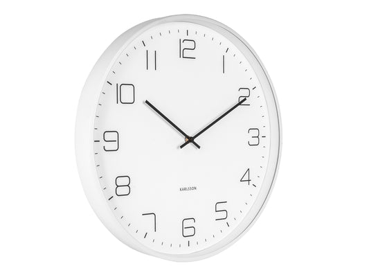 Lofty Wall Clock - Matte White [PRE-ORDER END OCT]