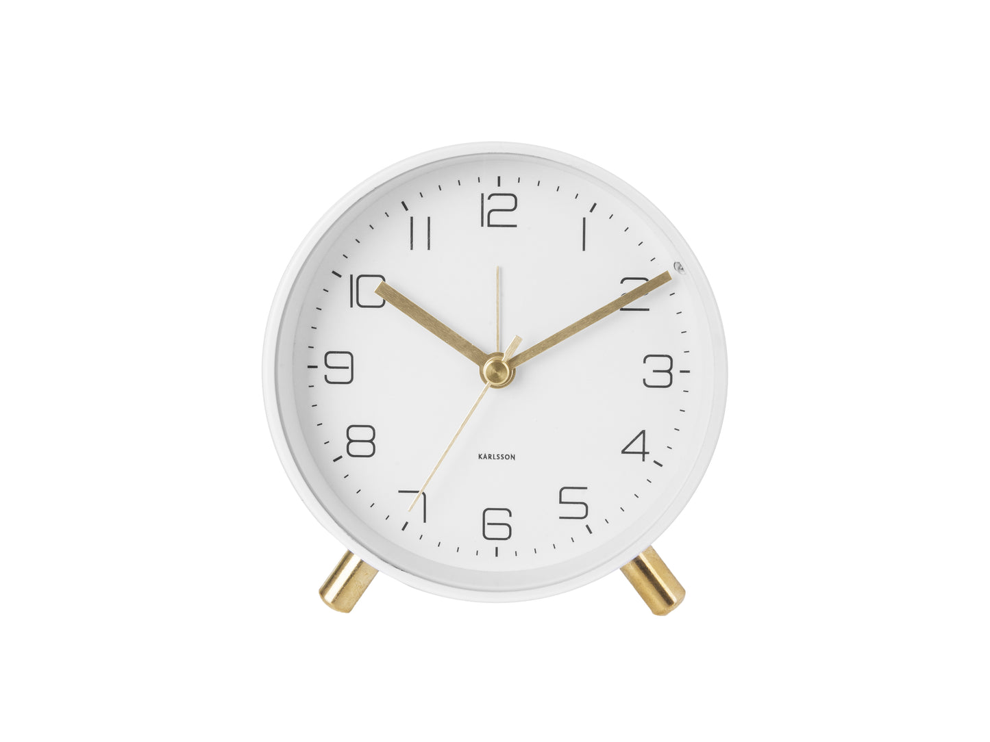 Lofty Alarm Clock - White
