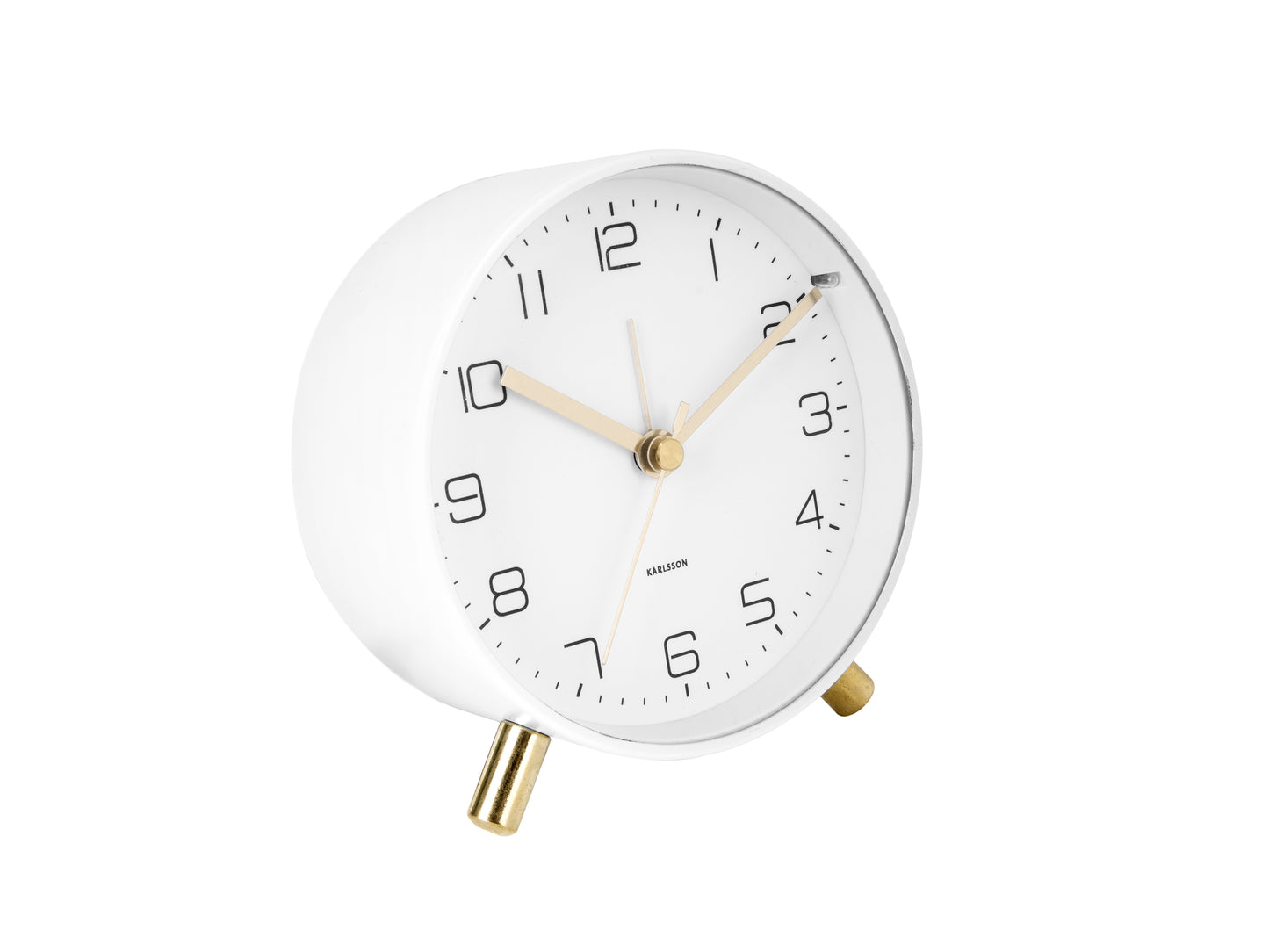Lofty Alarm Clock - White