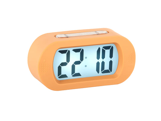 Gummy Alarm Clock - Soft Orange