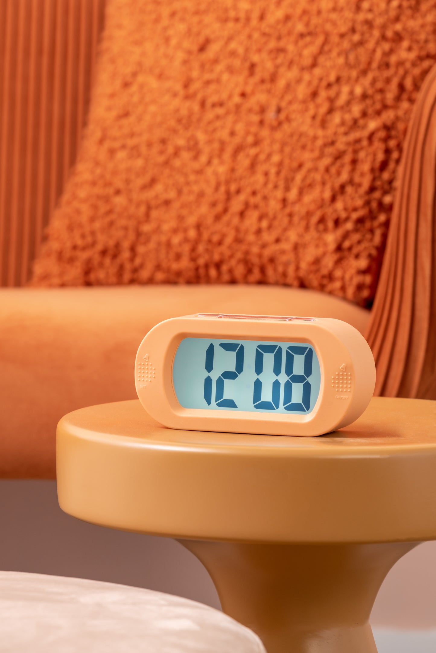 Gummy Alarm Clock - Soft Orange