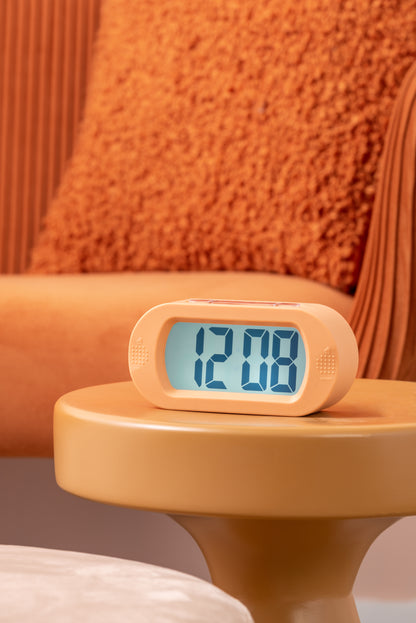 Gummy Alarm Clock - Soft Orange