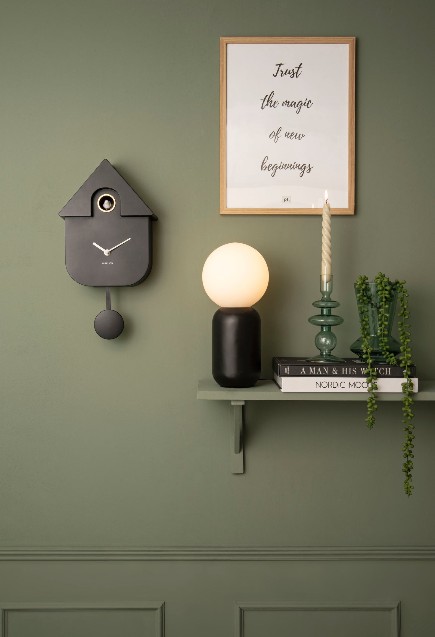 Modern Cuckoo Clock - Black [PRE-ORDER END OCT]