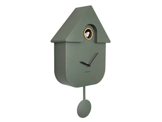 Modern Cuckoo Clock - Jungle Green [PRE-ORDER END OCT]