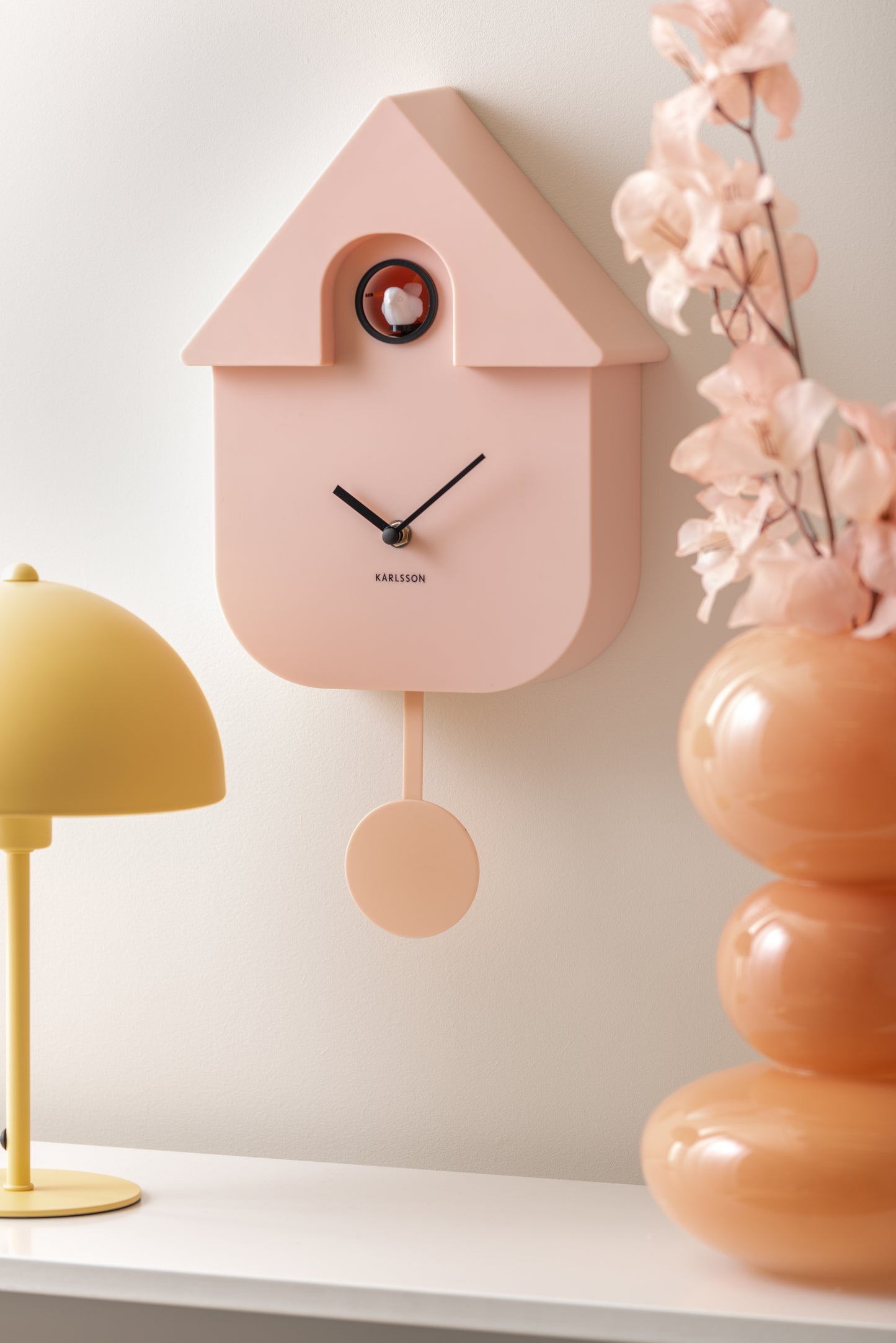 Modern Cuckoo Clock - Soft Pink [PRE-ORDER END OCT]