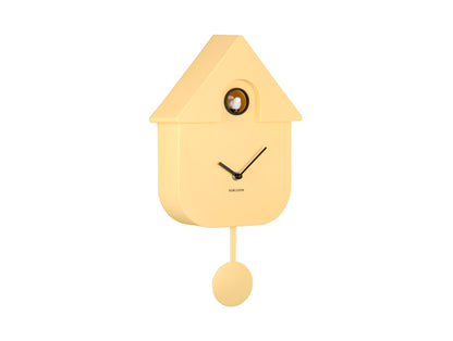 Modern Cuckoo Clock - Soft Yellow