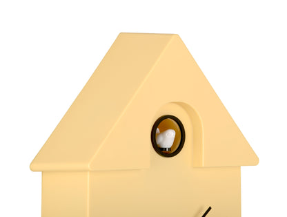 Modern Cuckoo Clock - Soft Yellow