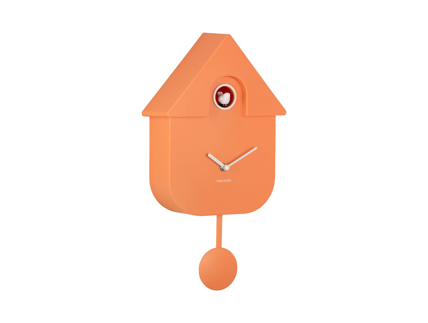 Modern Cuckoo Clock - Bright Orange [PRE-ORDER END OCT]