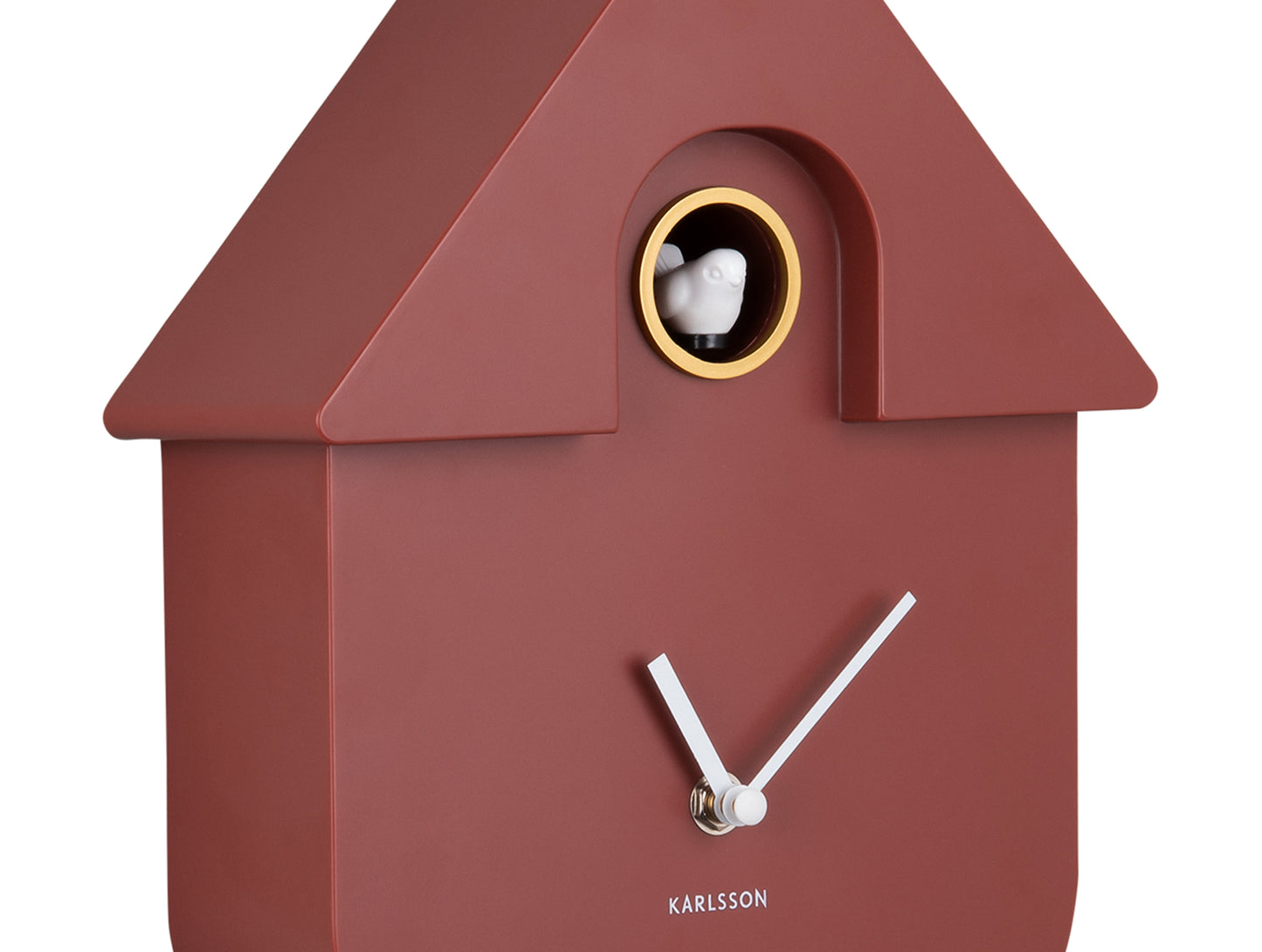 Modern Cuckoo Clock - Red Ochre [PRE-ORDER END OCT]