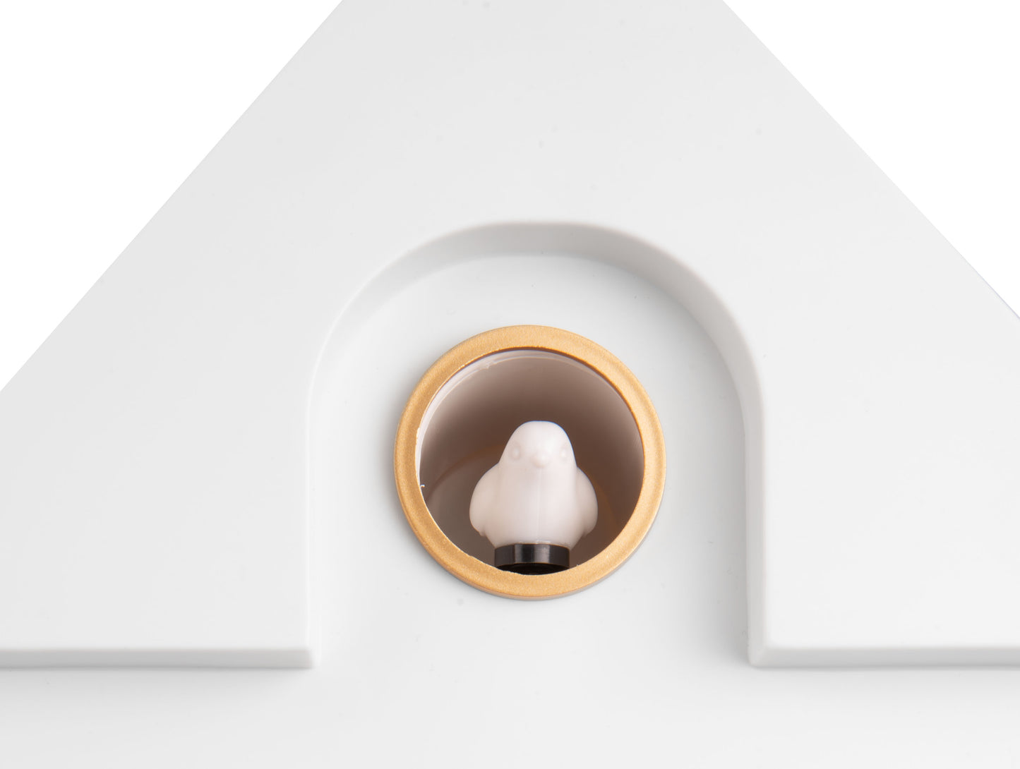 Modern Cuckoo Clock - White