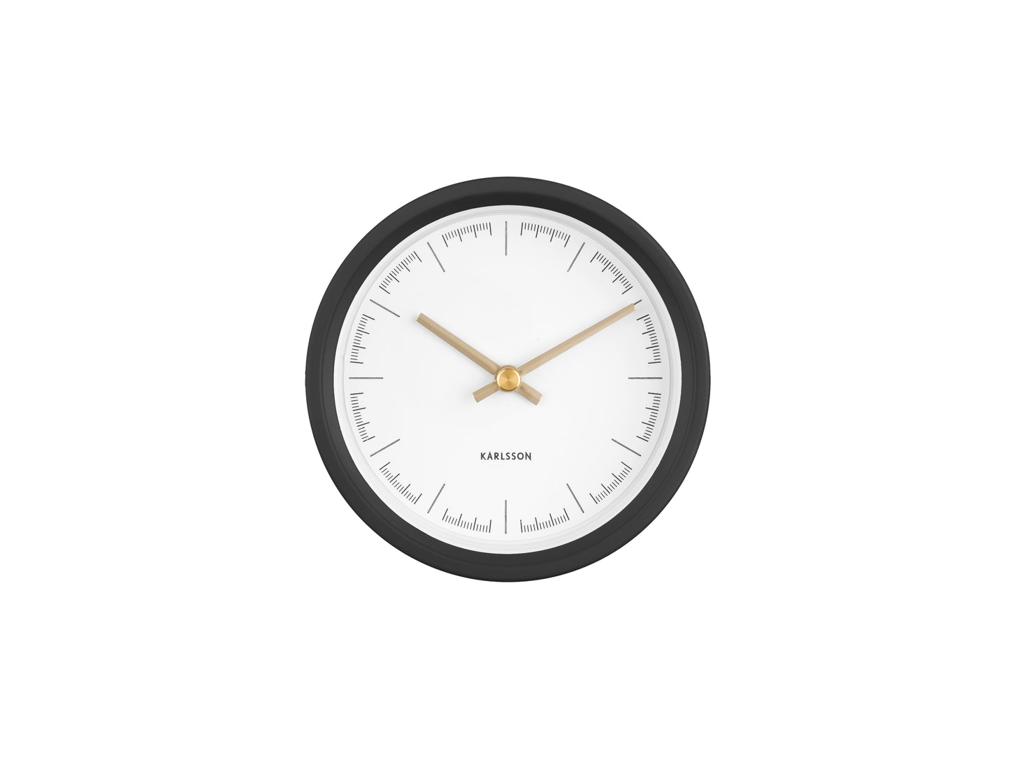 Dense Wall Clock - Black