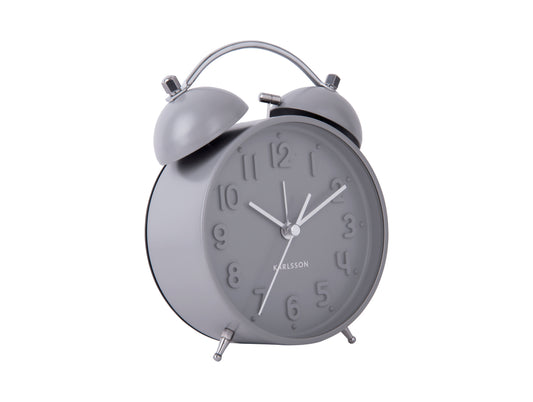 Iconic Alarm Clock - Grey