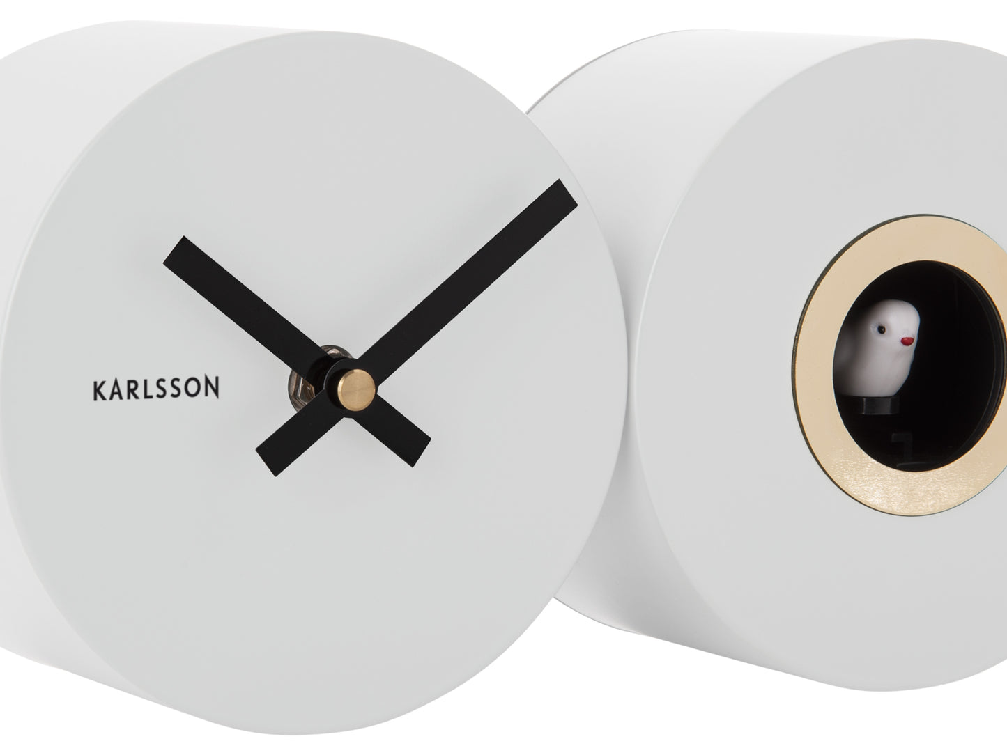 Duo Cuckoo Clock - Matte White [PRE-ORDER END OCT]