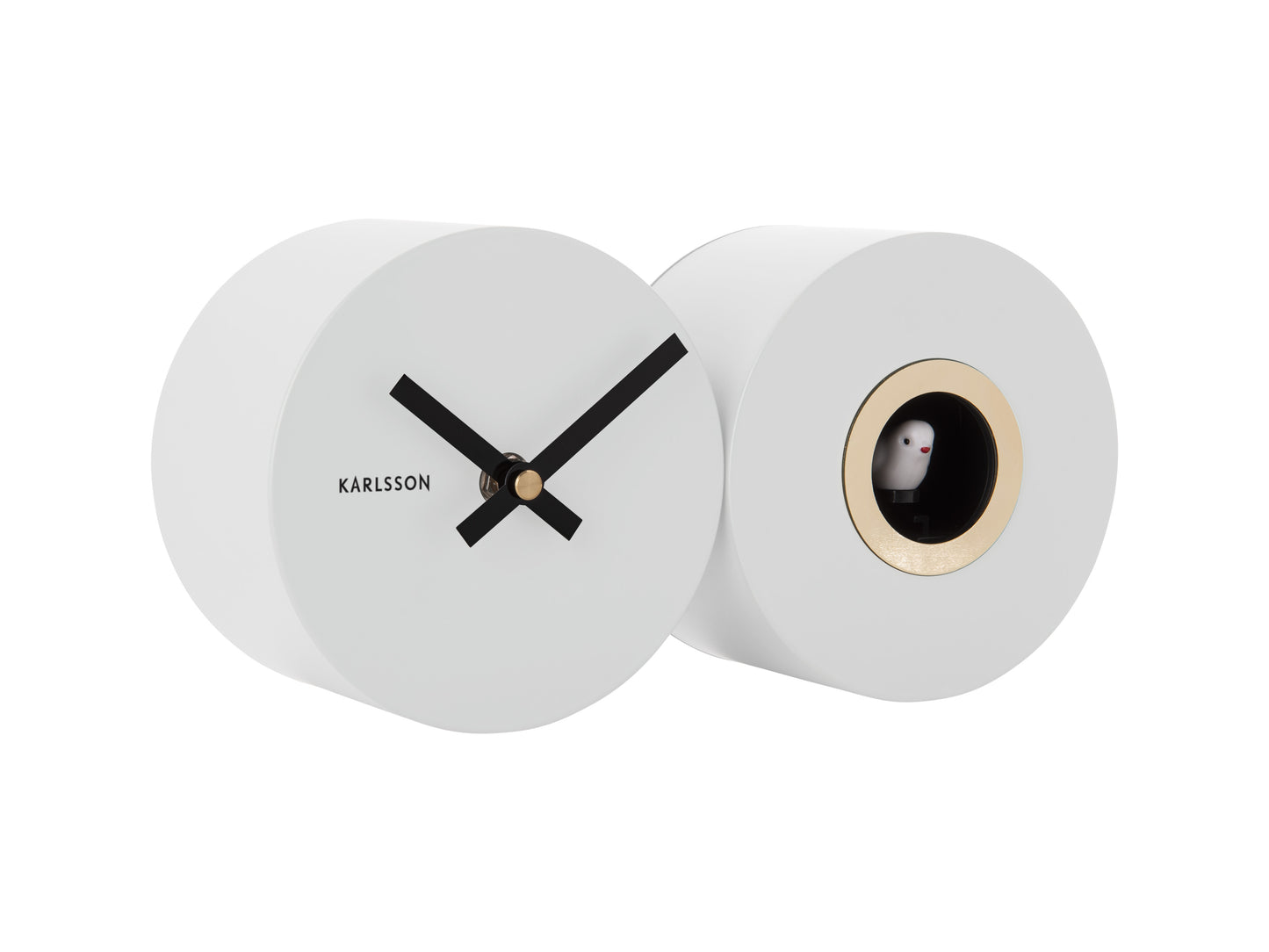 Duo Cuckoo Clock - Matte White [PRE-ORDER END OCT]