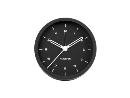 Tinge Alarm Clock - Black