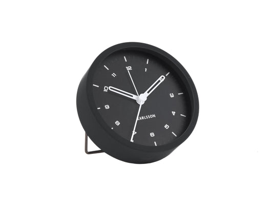 Tinge Alarm Clock - Black