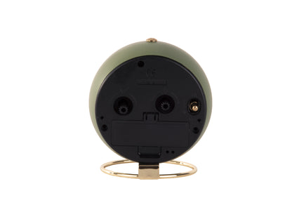 Globe Alarm Clock - Moss Green