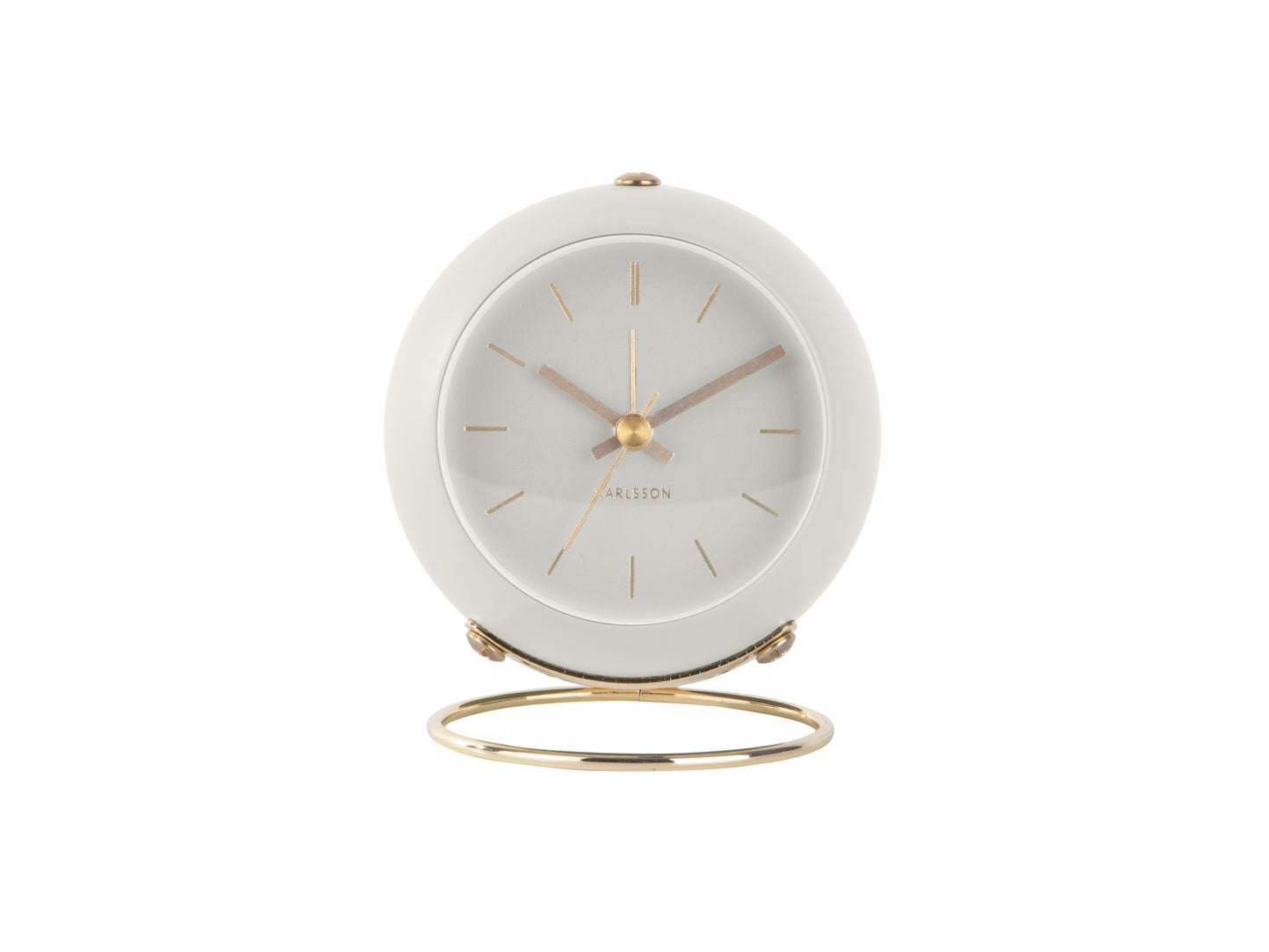 Globe Alarm Clock - White [PRE-ORDER END OCT]