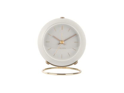 Globe Alarm Clock - White [PRE-ORDER END OCT]