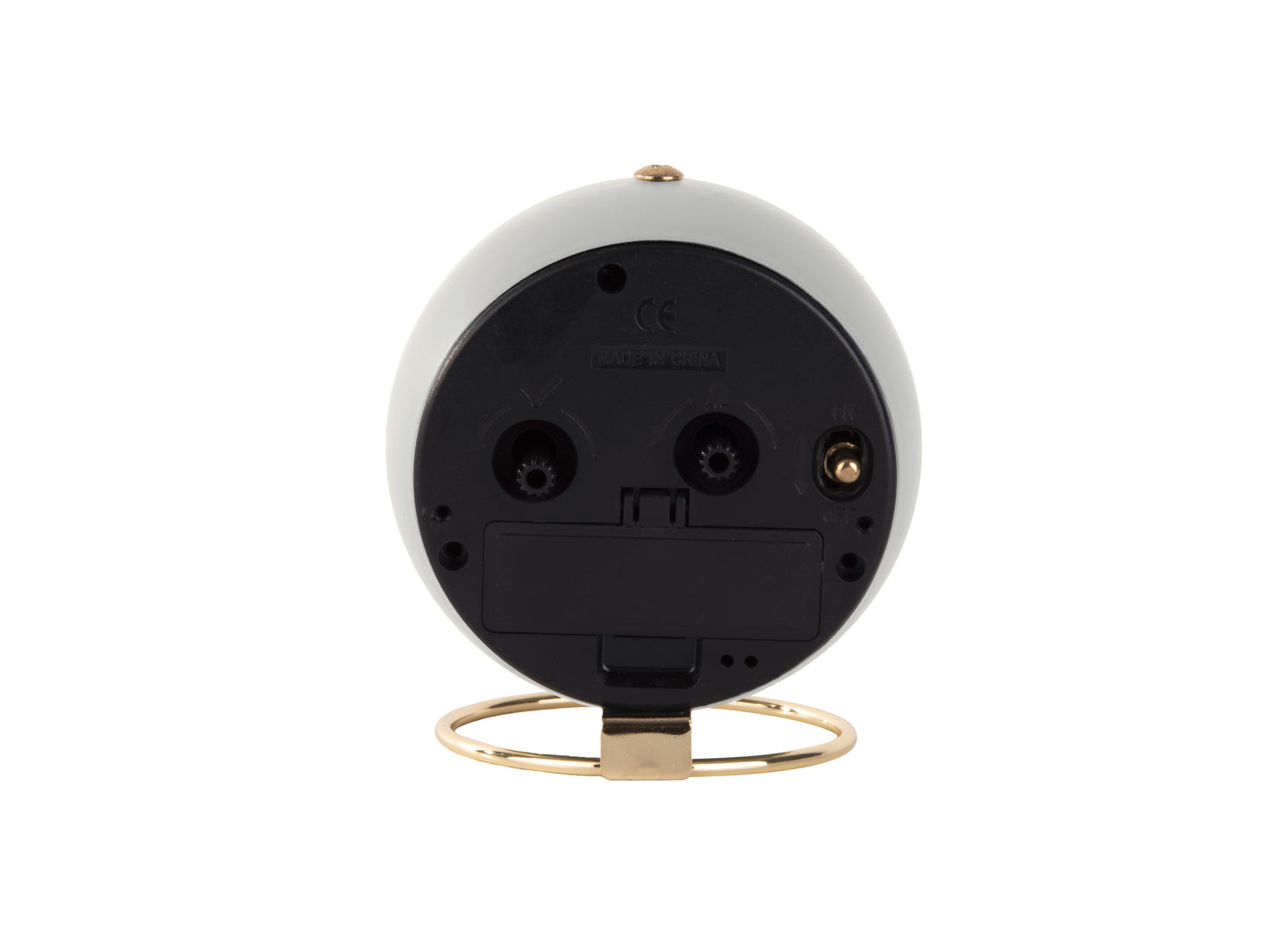 Globe Alarm Clock - White [PRE-ORDER END OCT]
