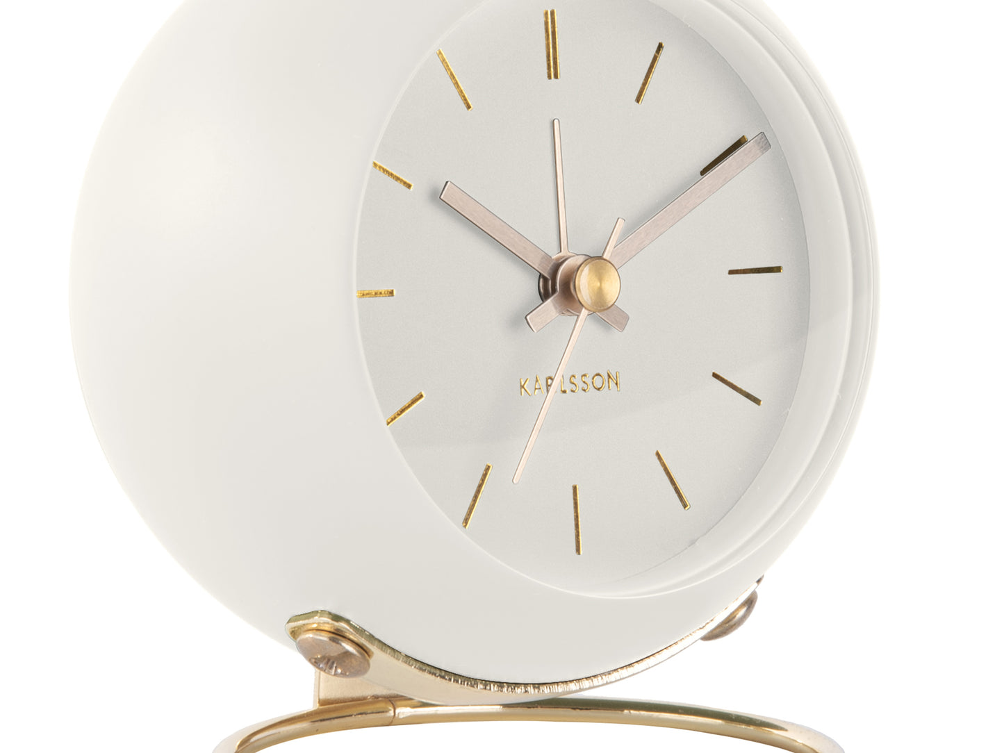 Globe Alarm Clock - White [PRE-ORDER END OCT]