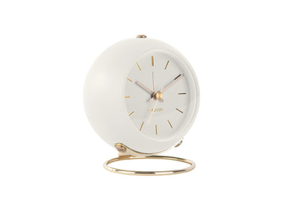 Globe Alarm Clock - White [PRE-ORDER END OCT]
